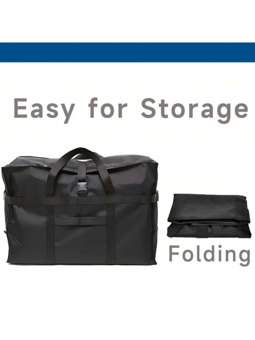 Spacious Waterproof Duffel Bag for Travel, Camping & Weekend Getaways - Carry-On